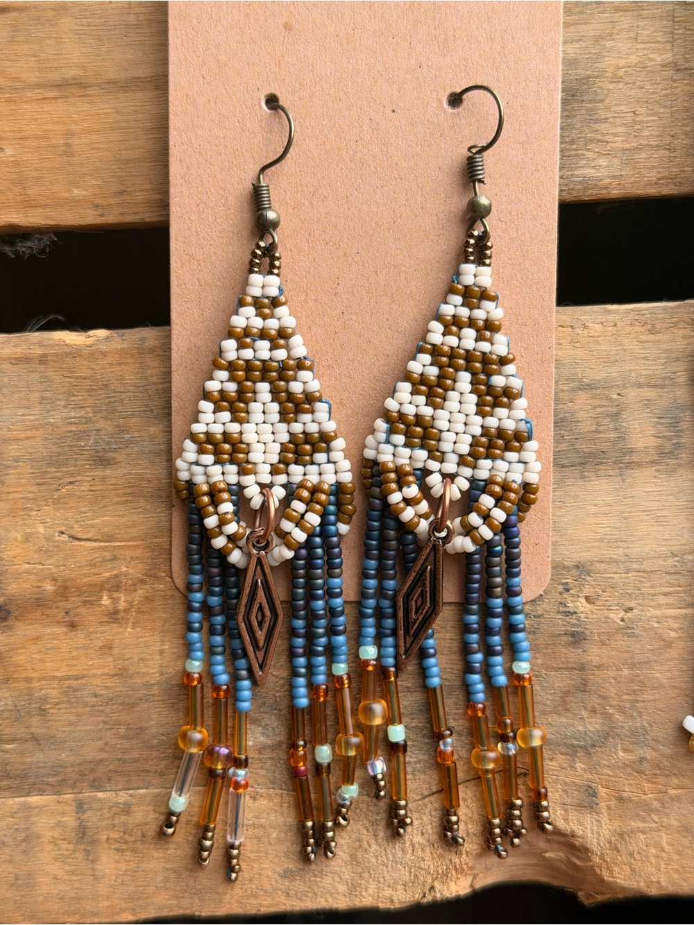 Wayward Fringe Earrings- Artisan Handmade Jewelry